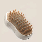 3-in-1 Electric Pet Grooming Brush with Steam, Spray, and Massage Functions for Cats and Dogs