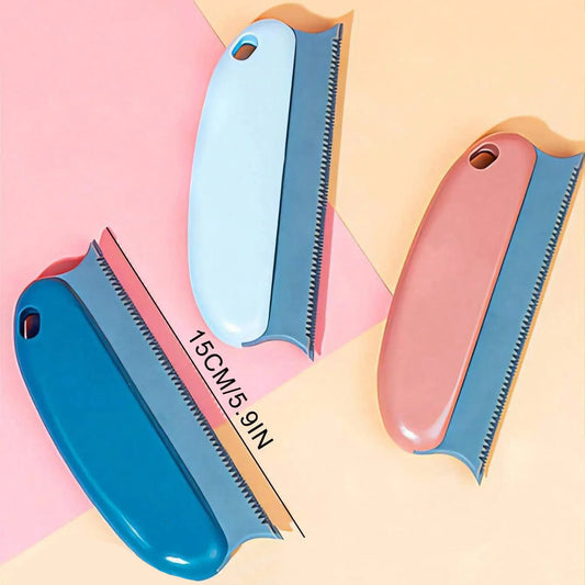 Professional Pet Hair Remover Brush for Cats and Dogs - Gentle Wool Shaving and Fur Cleaning for a Pristine Home
