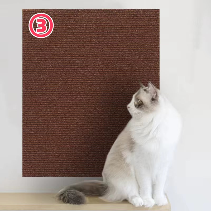 Cat Scratch Protection Mat for Sofas - Self-Adhesive Climbing Frame and Scratch Board for Cats