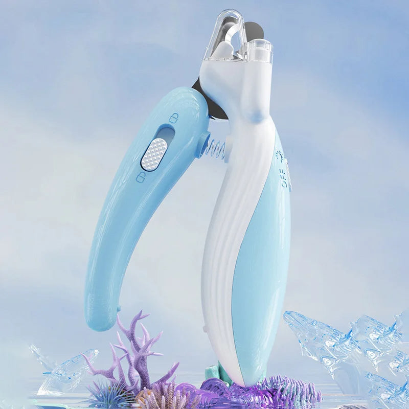 LED Electric Pet Nail Clippers & Grinder - Safe & Easy Dog & Cat Nail Care