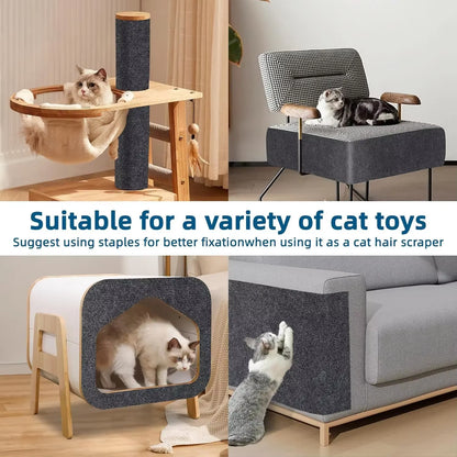 Cat Scratch Protection Mat for Sofas - Self-Adhesive Climbing Frame and Scratch Board for Cats