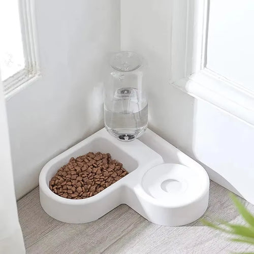 Automatic Love Pet Bowl - Moisture-Proof Dual-Use Drinking & Feeding Solution for Cats and Dogs
