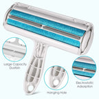 Pet Hair Remover Roller - Effortless Self-Cleaning Fur Removal Tool for Dogs & Cats - Ideal for Furniture Cleaning