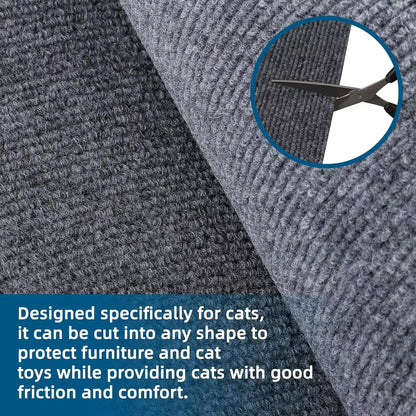 Cat Scratch Protection Mat for Sofas - Self-Adhesive Climbing Frame and Scratch Board for Cats