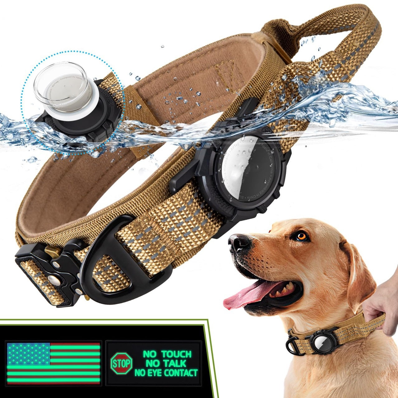 Waterproof Airtag Protective Cover for Dog Collars
