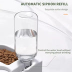 Automatic Love Pet Bowl - Moisture-Proof Dual-Use Drinking & Feeding Solution for Cats and Dogs