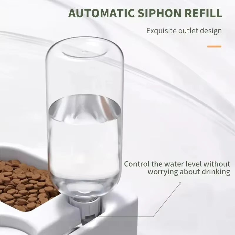 Automatic Love Pet Bowl - Moisture-Proof Dual-Use Drinking & Feeding Solution for Cats and Dogs