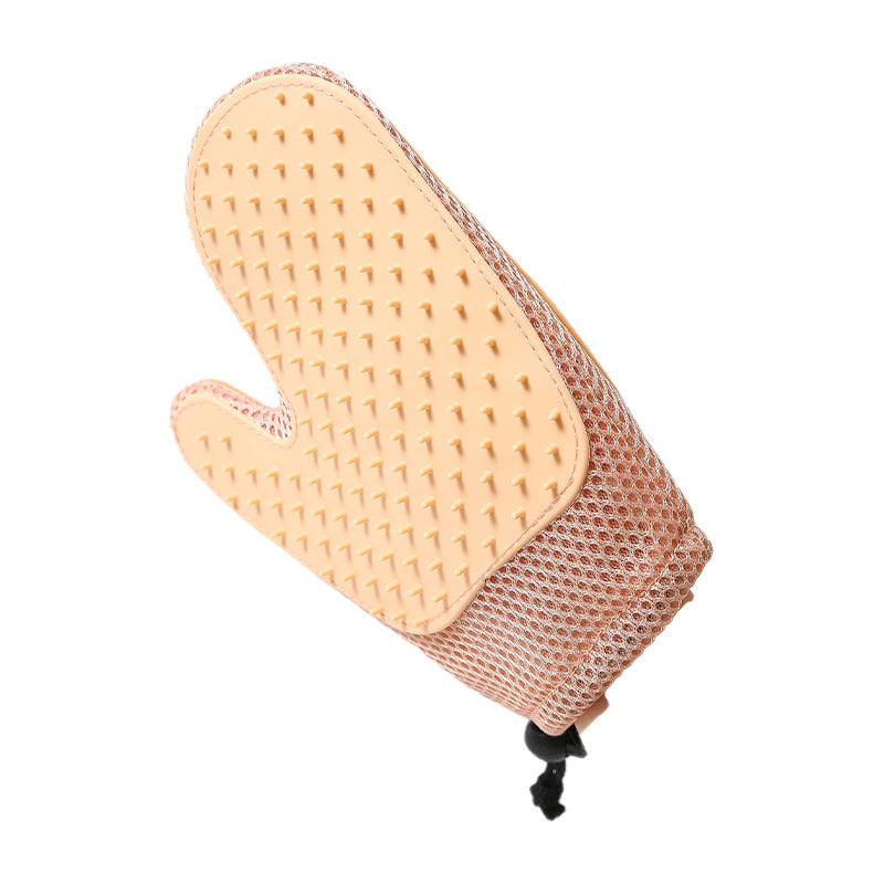 2-in-1 Floating Pet Hair Removal Gloves for Dogs and Cats - Effortless Grooming and Cleaning!