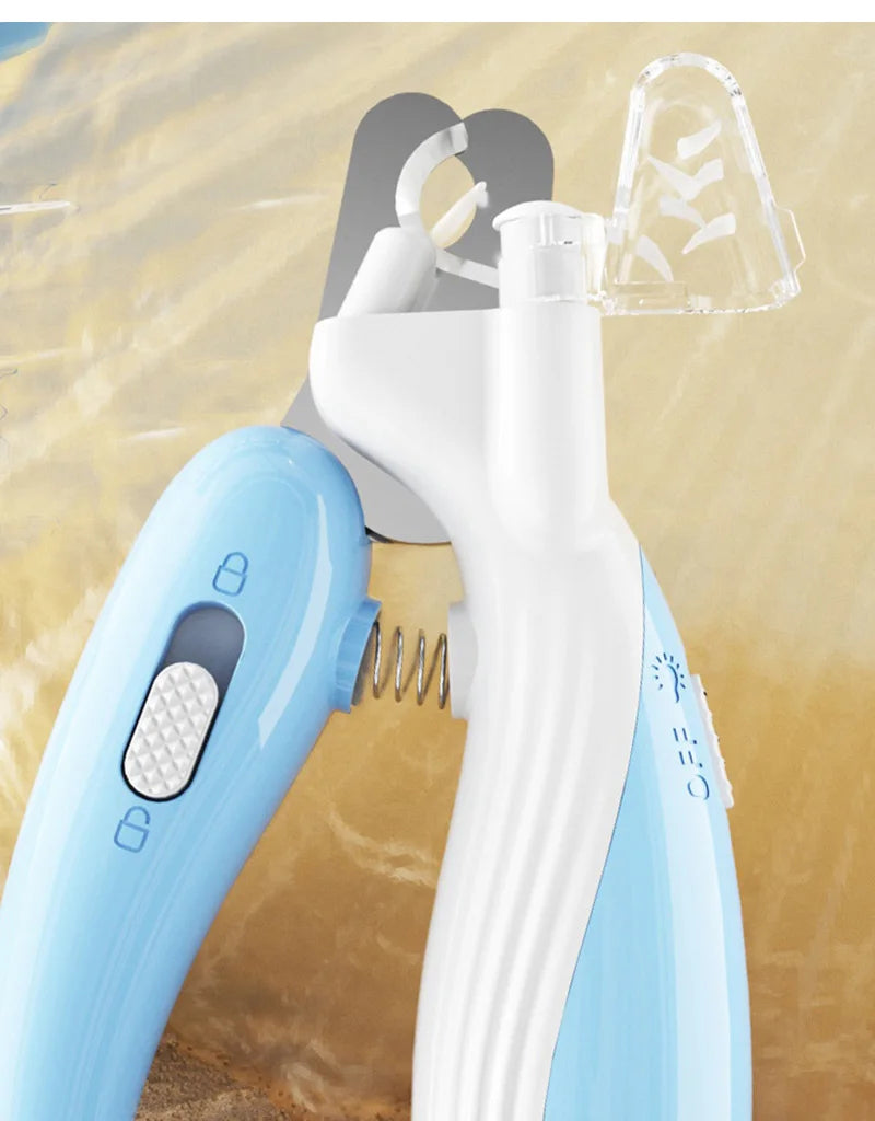 LED Electric Pet Nail Clippers & Grinder - Safe & Easy Dog & Cat Nail Care
