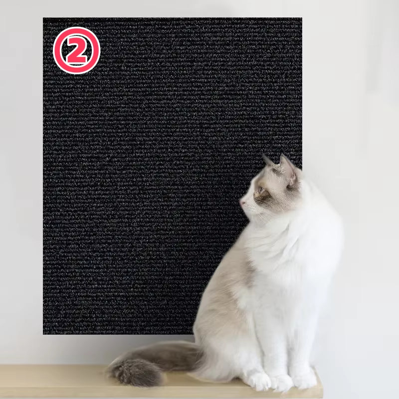 Cat Scratch Protection Mat for Sofas - Self-Adhesive Climbing Frame and Scratch Board for Cats