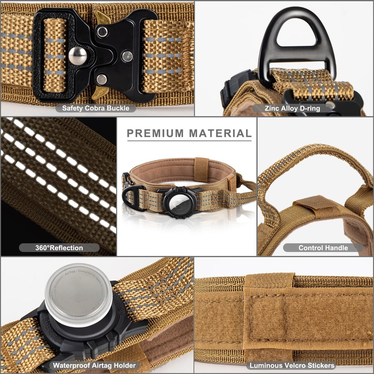 Waterproof Airtag Protective Cover for Dog Collars