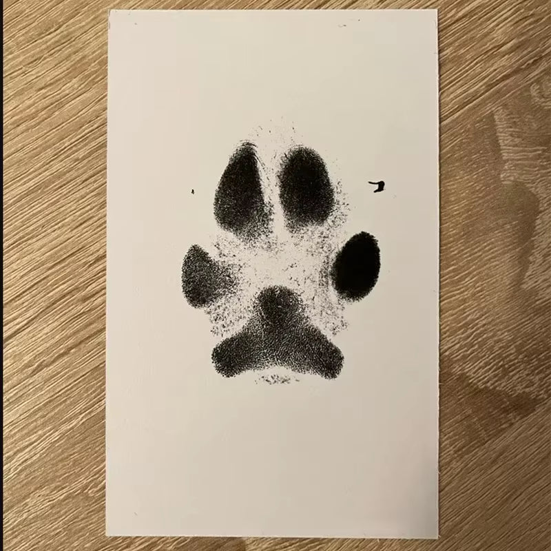 Non-Toxic Pet Footprint Pad - Capture Your Dog's Paw Prints Safely!