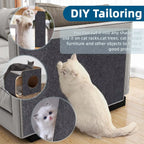 Cat Scratch Protection Mat for Sofas - Self-Adhesive Climbing Frame and Scratch Board for Cats