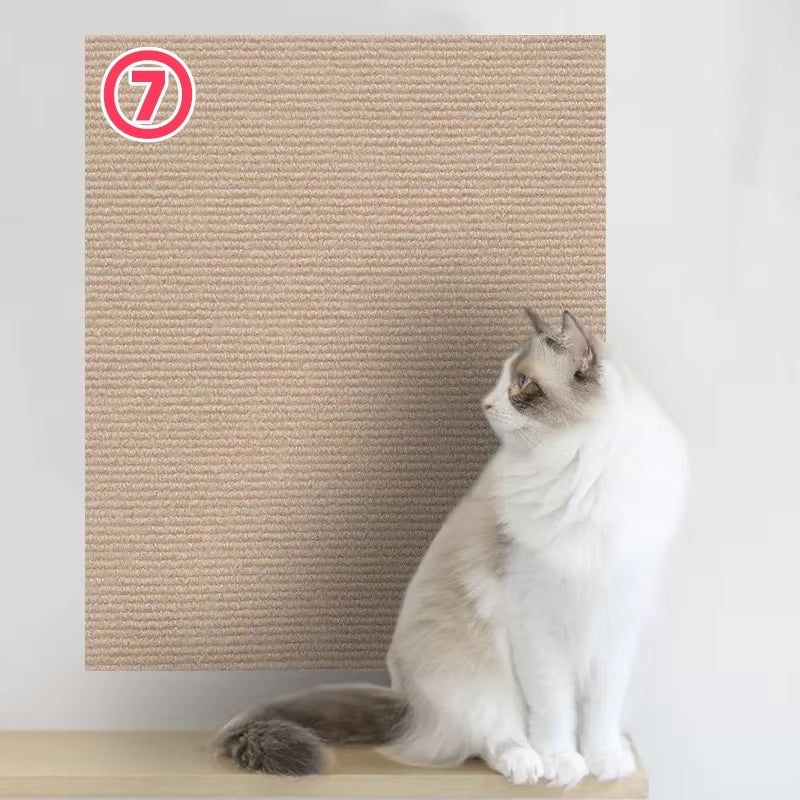 Cat Scratch Protection Mat for Sofas - Self-Adhesive Climbing Frame and Scratch Board for Cats